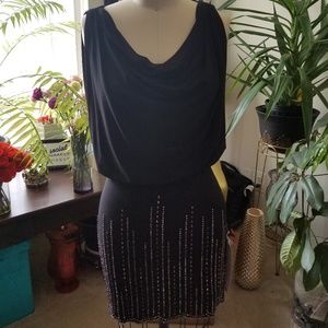 Cache Little Black Cocktail Dress